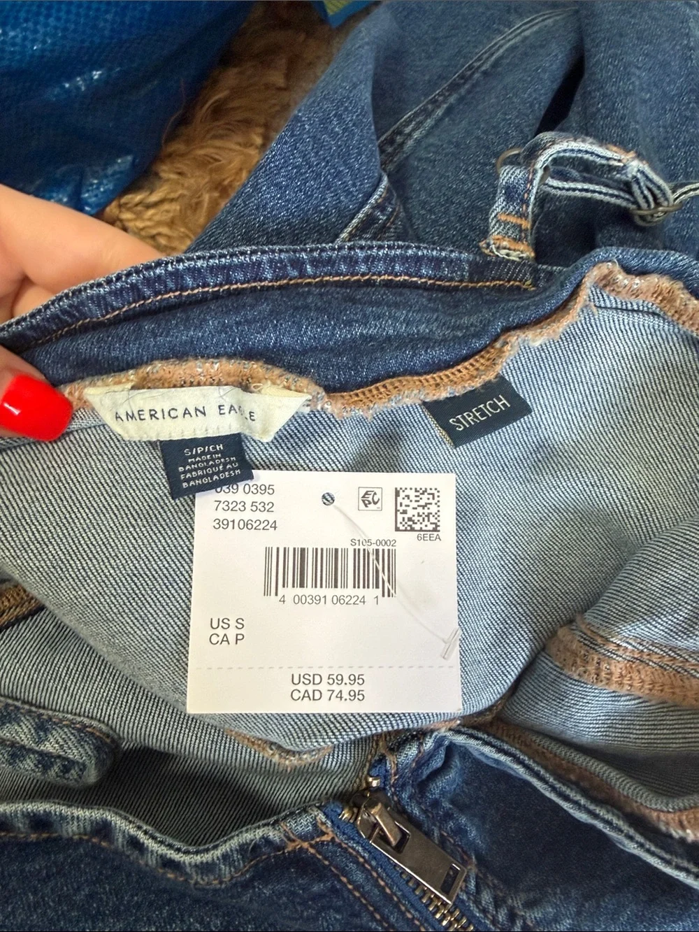 American Eagle Outfitters sleek denim